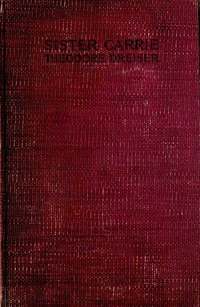 Sister Carrie book cover