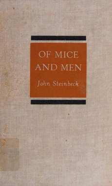 Of Mice and Men book cover