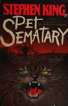 Pet Sematary book cover