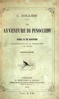 Pinocchio book cover