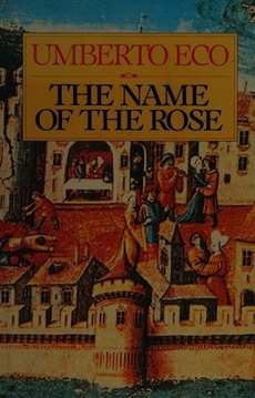 The Name of the Rose book cover
