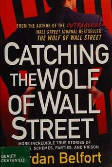 The Wolf of Wall Street book cover