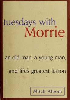 Tuesdays with Morrie book cover