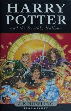 Harry Potter and the Deathly Hallows book cover