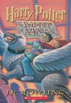 Harry Potter and the Prisoner of Azkaban book cover
