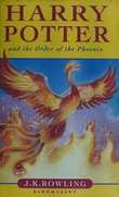 Harry Potter and the Order of the Phoenix cover