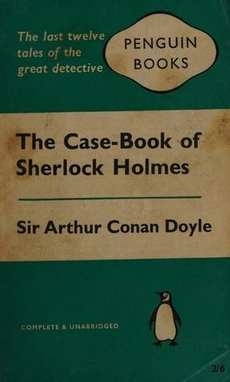 The Case-Book of Sherlock Holmes book cover