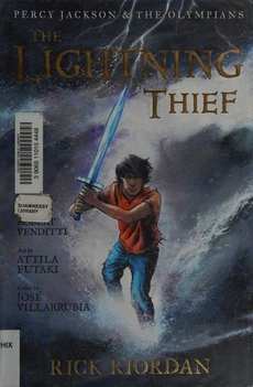 The Lightning Thief book cover