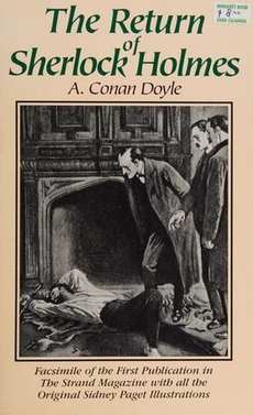 The Return of Sherlock Holmes book cover